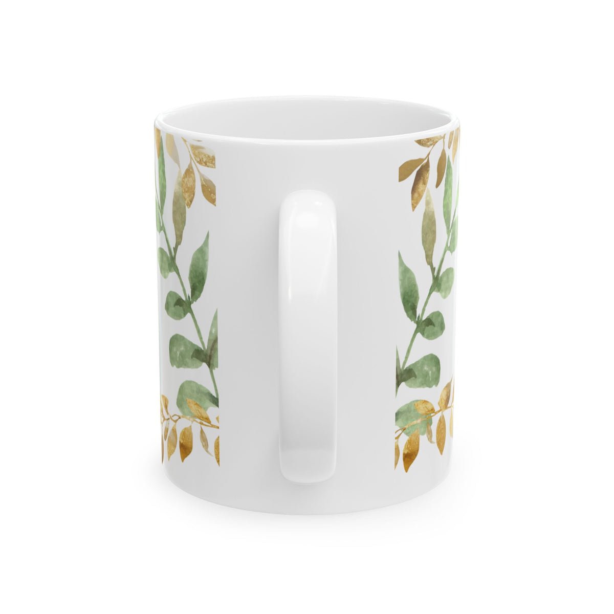 "All Things Through Christ" Premium Full-Wrap Ceramic Mug | Christian Dove Ceramic